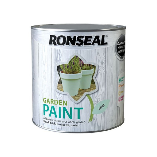 Ronseal Garden Paint Mint 2.5 litre Ronseal - Dynamic Drive