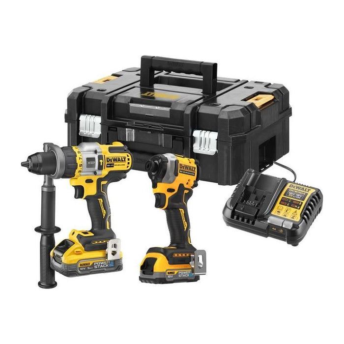 Dewalt Power Tools DCK2052H1 Twin Kit 18V 1 x 1.7Ah & 1 x 5.0Ah Li-ion DeWALT Power Tools - Dynamic Drive