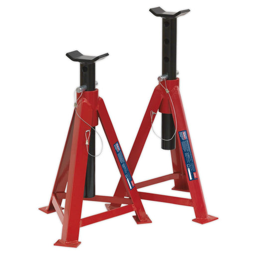Sealey Axle Stands (Pair) 5tonne Capacity per Stand AS5000M Sealey  - Dynamic Drive