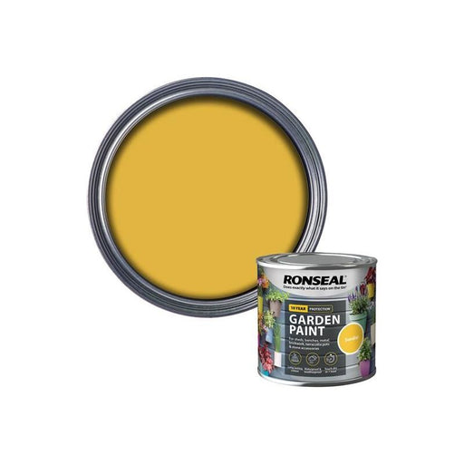 Ronseal Garden Paint Sunburst 250ml Ronseal - Dynamic Drive