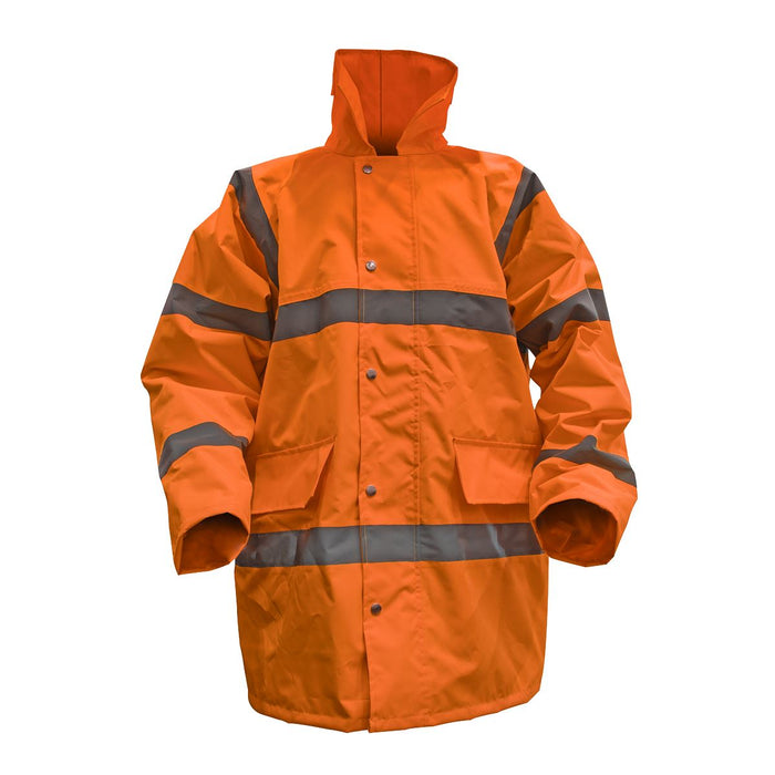 Worksafe Worksafe Hi-Vis Orange Jacket with Quilted Lining - XX-Large 806XXLO Worksafe - Dynamic Drive