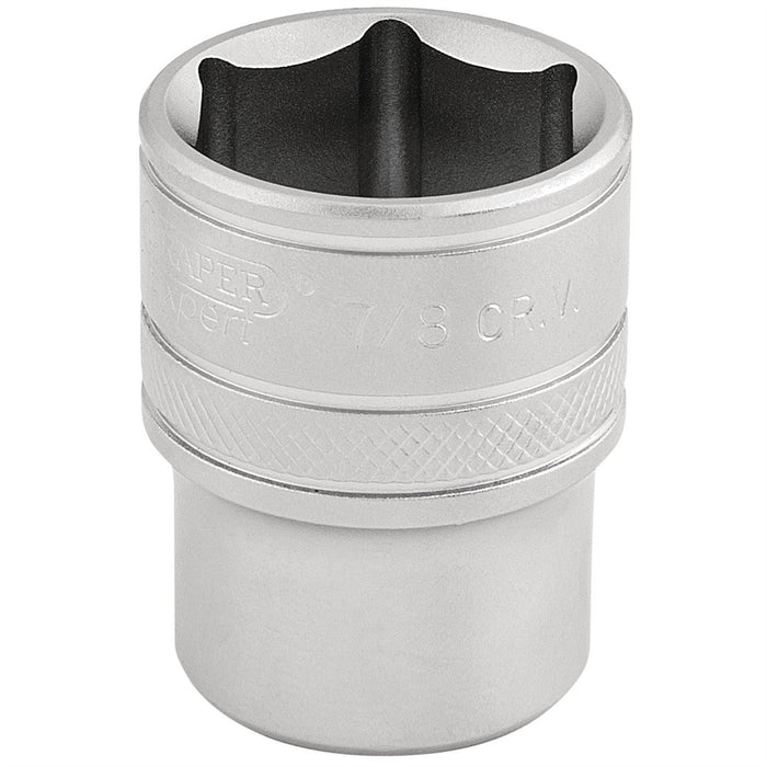Draper 6 Point Imperial Socket, 1/2" Sq. Dr., 7/8" 16632 Draper - Dynamic Drive