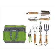 Draper Stainless Steel Garden Tool Set with Storage Bag (8 Piece) 08997 Draper - Dynamic Drive