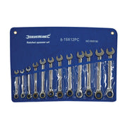 Silverline Fixed Head Ratchet Spanner Set 12pce 8 - 19mm Silverline - Dynamic Drive