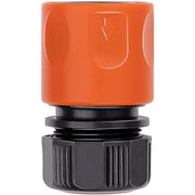 Black+Decker Garden Hose Connectors Set Of 4 - 2 X Water Stops, Spacer Elements - Black/Orange Black+Decker - Dynamic Drive