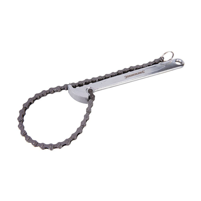 Silverline Oil Filter Chain Wrench 150mm Silverline - Dynamic Drive