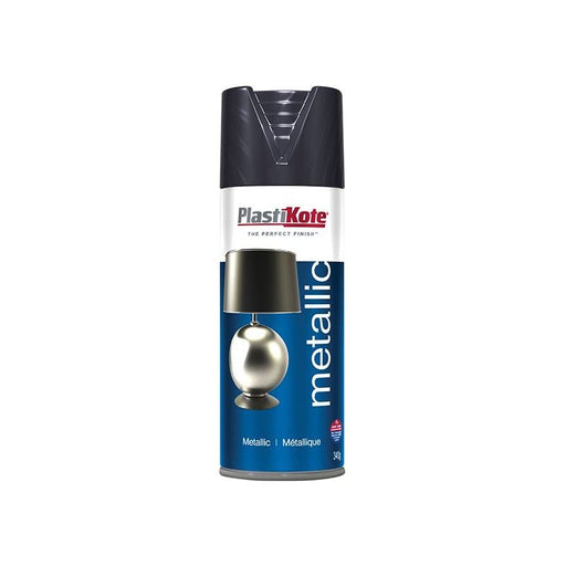 Plastikote Metallic Spray Graphite 400ml PlastiKote - Dynamic Drive