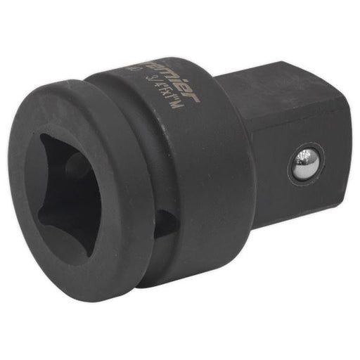 Sealey Impact Adaptor Socket Reducer 3/4" Drive Female to 1" Drive Male Sealey  - Dynamic Drive