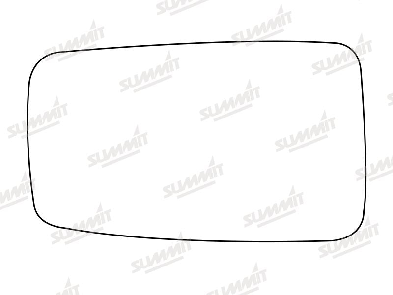 Summit Stick-On Standard Mirror Glass fits Renault Espace RHS Summit - Dynamic Drive