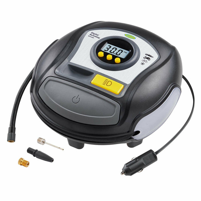 RTC450 Ring Digital Tyre Inflator Air Compressor Wheel Car Pump 12v Auto Stop Ring Automotive - Dynamic Drive