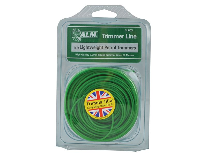 Alm Manufacturing SL003 Light-Duty Petrol Trimmer Line 2.0mm x 20m ALM Manufacturing - Dynamic Drive