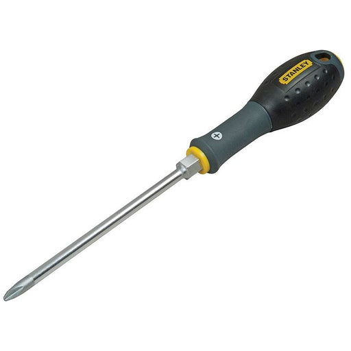 Stanley® Hand Tools FatMax® Bolster Screwdrivers Phillips Tip PH3 x 150mm STANLEY® Hand Tools - Dynamic Drive
