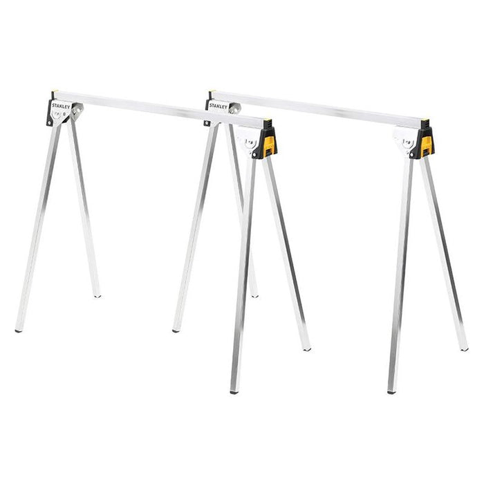 Stanley® Hand Tools Essential Metal Sawhorses (Twin Pack) STANLEY® Hand Tools - Dynamic Drive