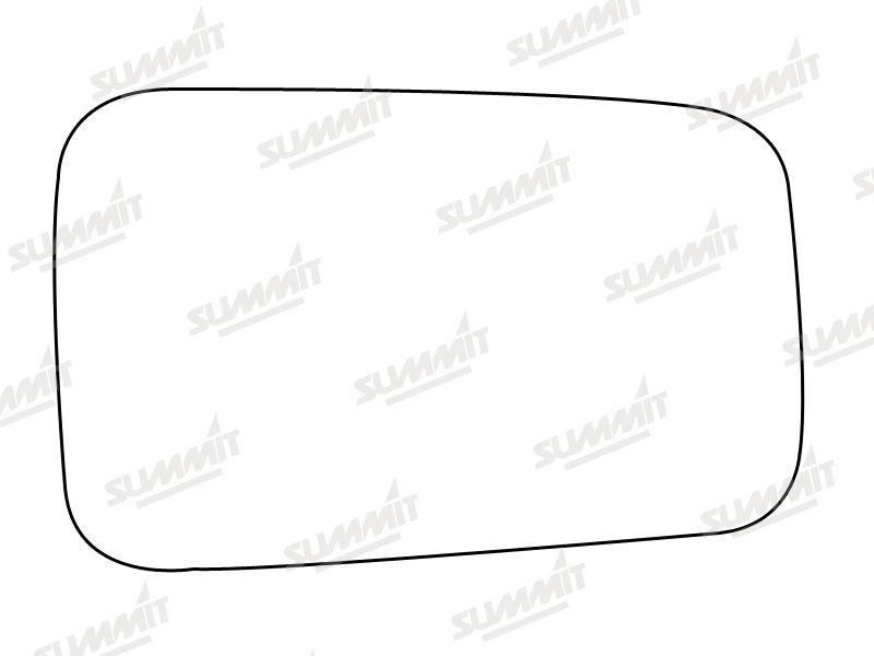 Summit Stick-On Standard Mirror Glass fits Renault 18 83 on RHS Summit - Dynamic Drive