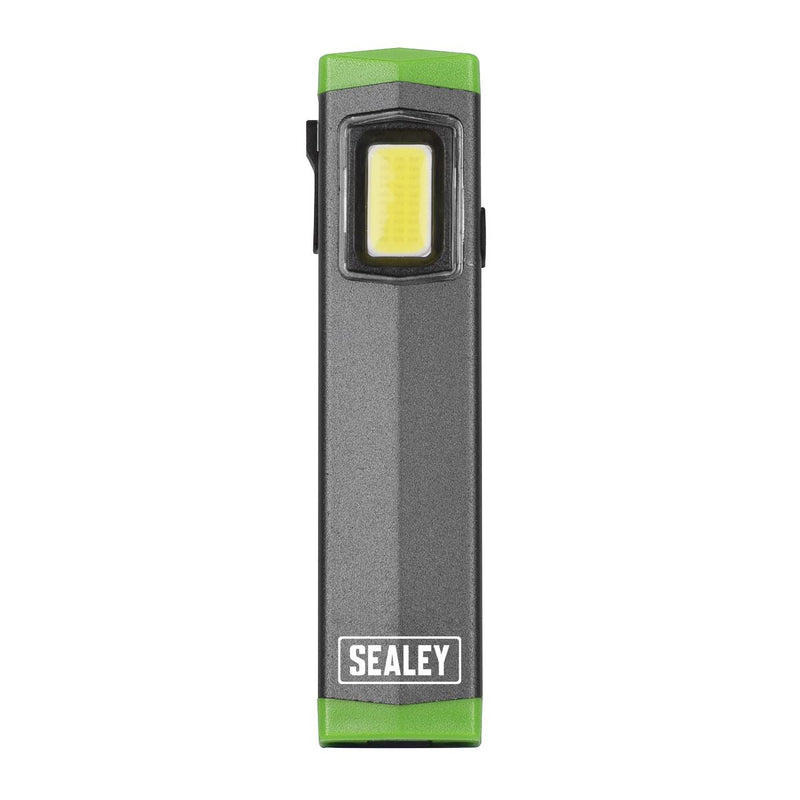 Sealey Mini Hand Torch Aluminium 3W COB LED LED500SB Sealey - Dynamic Drive