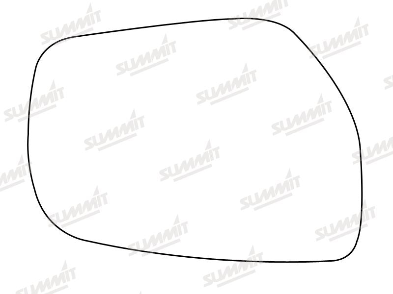 Summit Heated Base Plate With Standard Mirror Glass fits Renault Koleos 07 on RHS Summit - Dynamic Drive