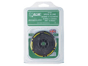 Alm Manufacturing HL002 Spool & Line Dual Line Models 2.4mm x 2 x 2.25m ALM Manufacturing - Dynamic Drive