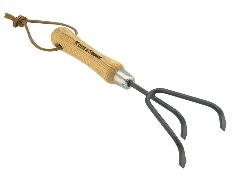 Kent & Stowe Carbon Steel Hand 3-Prong Cultivator, FSC® Kent & Stowe - Dynamic Drive