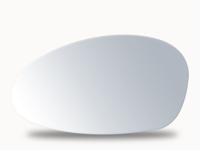 Summit Stick-On Anti Dazzle Mirror Glass fits BMW 1 3 Series 05 on LHS Summit - Dynamic Drive