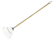 Kent & Stowe Stainless Steel Lawn & Leaf Rake, FSC® Kent & Stowe - Dynamic Drive