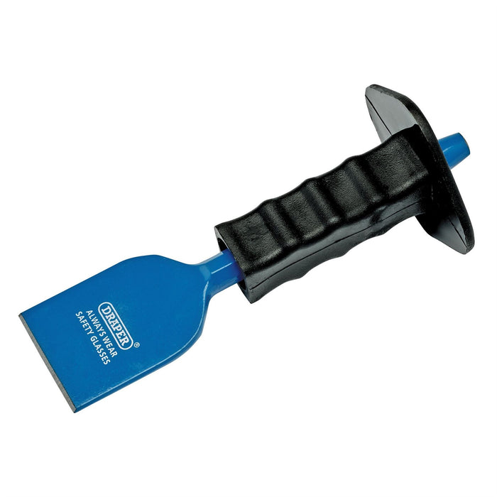 Draper Electrician's Bolster with Hand Guard, 225 x 60mm (Display Packed) 64676 Draper - Dynamic Drive