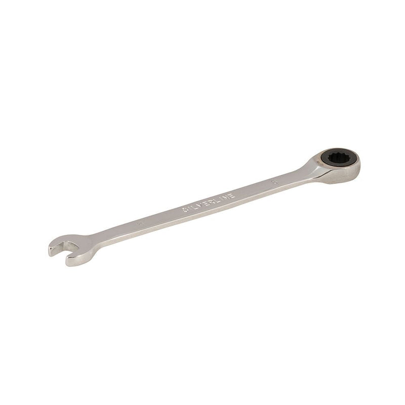 Silverline Fixed Head Ratchet Spanner 8mm Silverline - Dynamic Drive