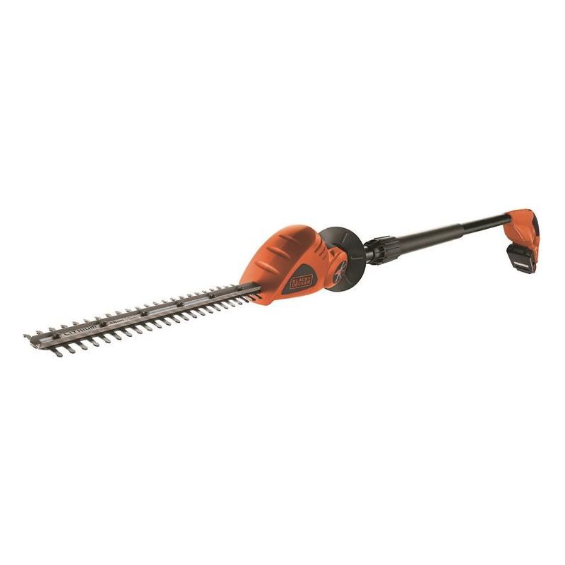 Black + Decker GTC1843L20 POWERCONNECT™ Pole Hedge Trimmer 18V 1 x 2.0Ah Li-ion BLACK + DECKER - Dynamic Drive