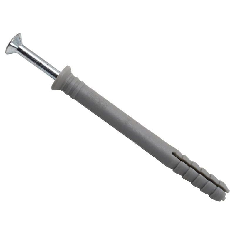 Masonmate® Nylon Hammer-In Fixing 8 x 80mm (100) MASONMATE® - Dynamic Drive