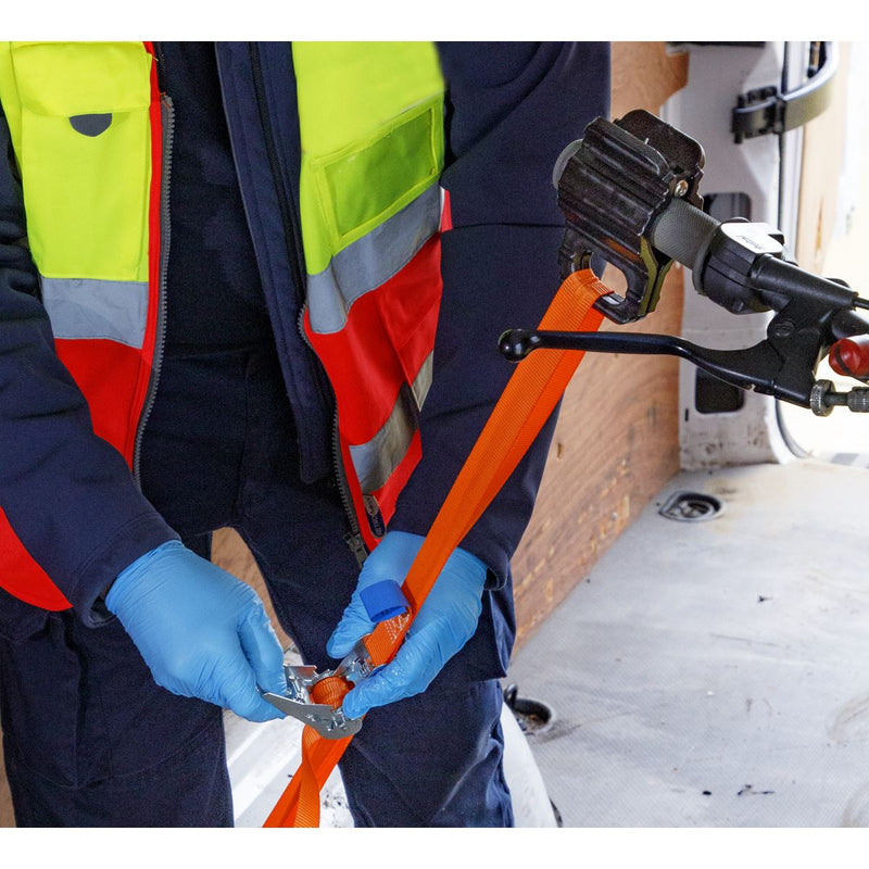 Sealey Handlebar Tie Down Clamp Pair TDC01 Sealey - Dynamic Drive