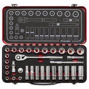 Sealey Premier Platinum Premier Platinum Socket Set 3/8"Sq Drive 32pc AK7922 Sealey Premier Platinum - Dynamic Drive