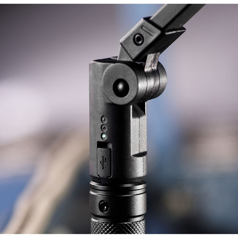 Sealey Rechargeable Aluminium Folding Pocket Light 2 COB & 1 SMD LED LED02G Sealey - Dynamic Drive