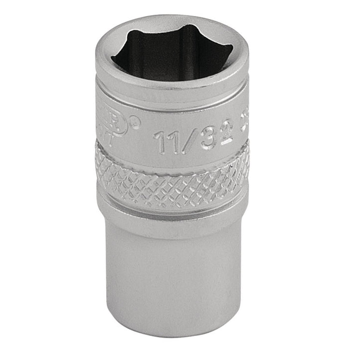 Draper Imperial Socket, 1/4" Sq. Dr., 11/32" 16523 Draper - Dynamic Drive