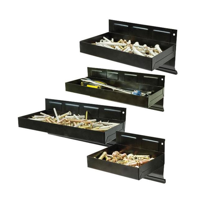 Silverline Magnetic Tool Tray Set 4pce 150 - 310mm 868873 Silverline - Dynamic Drive