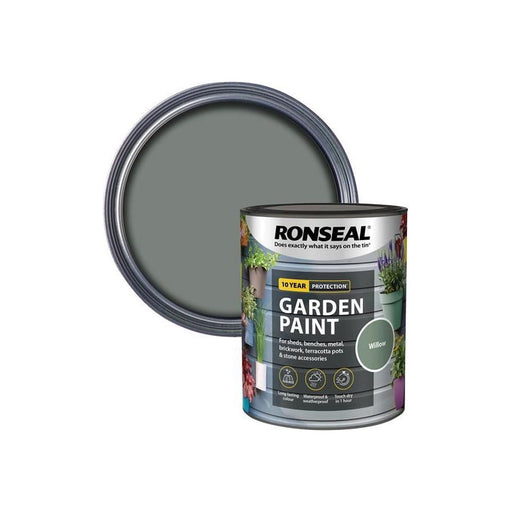 Ronseal Garden Paint Willow 750ml Ronseal - Dynamic Drive