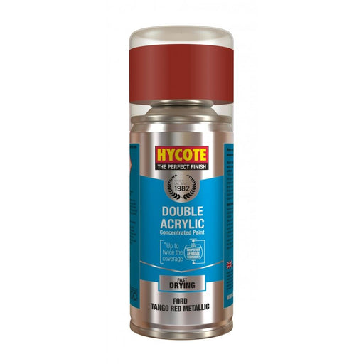 2x Hycote Aerosol Paint for Ford Tango Red Metallic 150ml Hycote - Dynamic Drive
