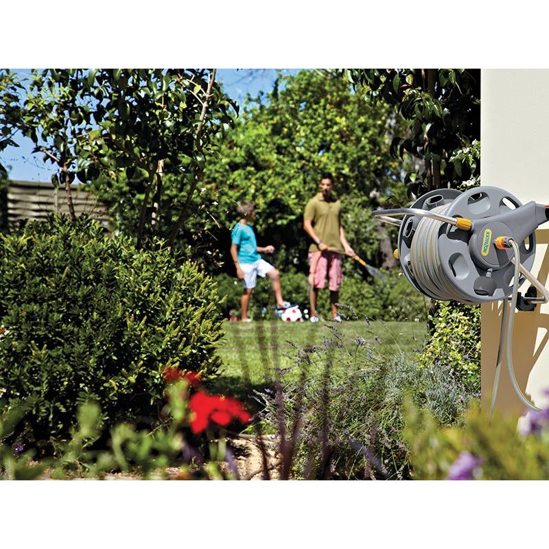 Hozelock 2475 60m Wall Mountable Hose Reel ONLY Hozelock - Dynamic Drive