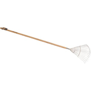 Draper Heritage Stainless Steel Lawn Rake with Ash Handle 99020 Draper - Dynamic Drive