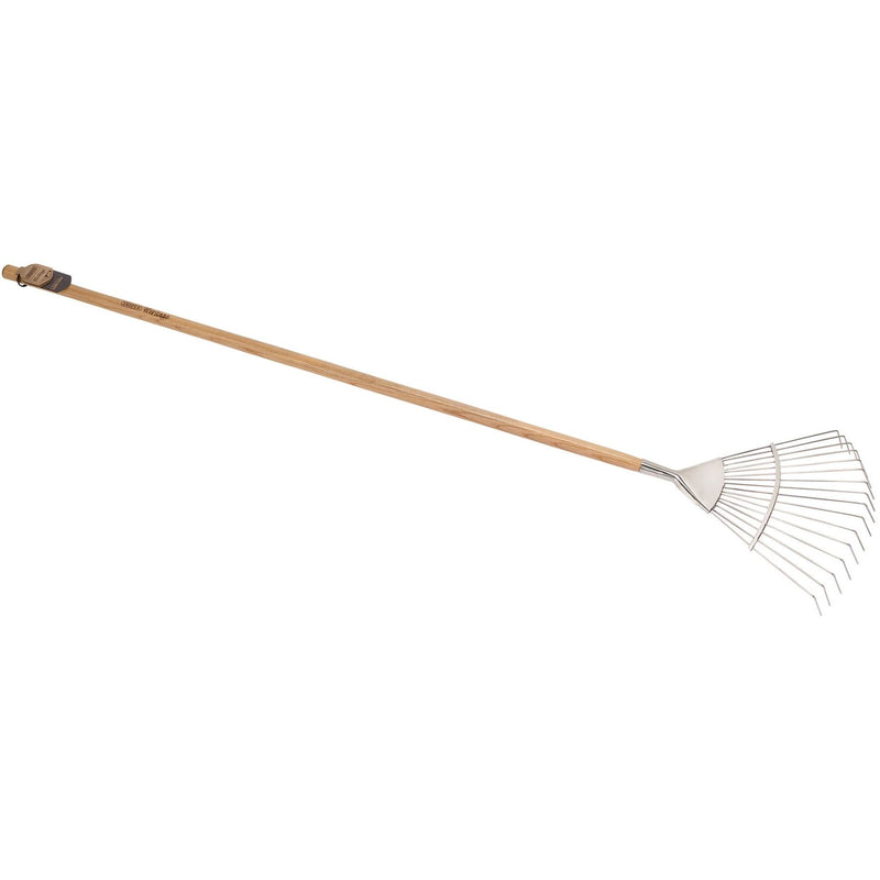 Draper Heritage Stainless Steel Lawn Rake with Ash Handle 99020 Draper - Dynamic Drive