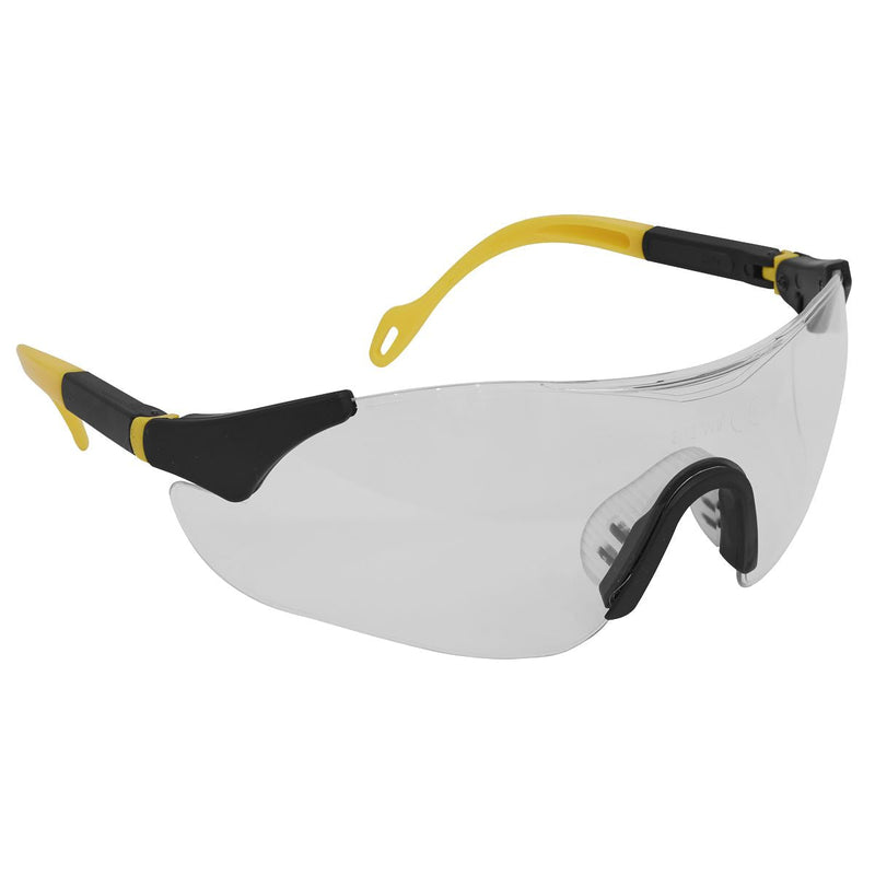 Worksafe Worksafe Sports Style Clear Safety Glasses with Adjustable Arms 9208 Worksafe - Dynamic Drive