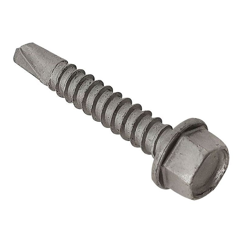 Forgefix TechFast Roofing Sheet to Steel Hex Screw No.3 Tip 5.5 x 45mm Box 100 ForgeFix - Dynamic Drive