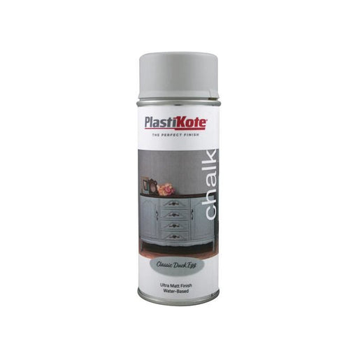 Plastikote Chalk Finish Spray Classic Duck Egg 400ml PlastiKote - Dynamic Drive