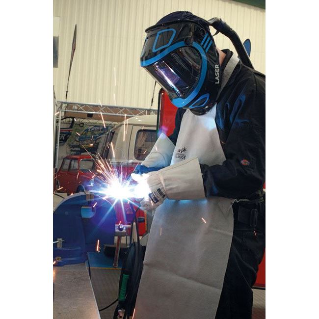 Laser Auto Darkening Welding Helmet with Respirator 7927 Laser - Dynamic Drive