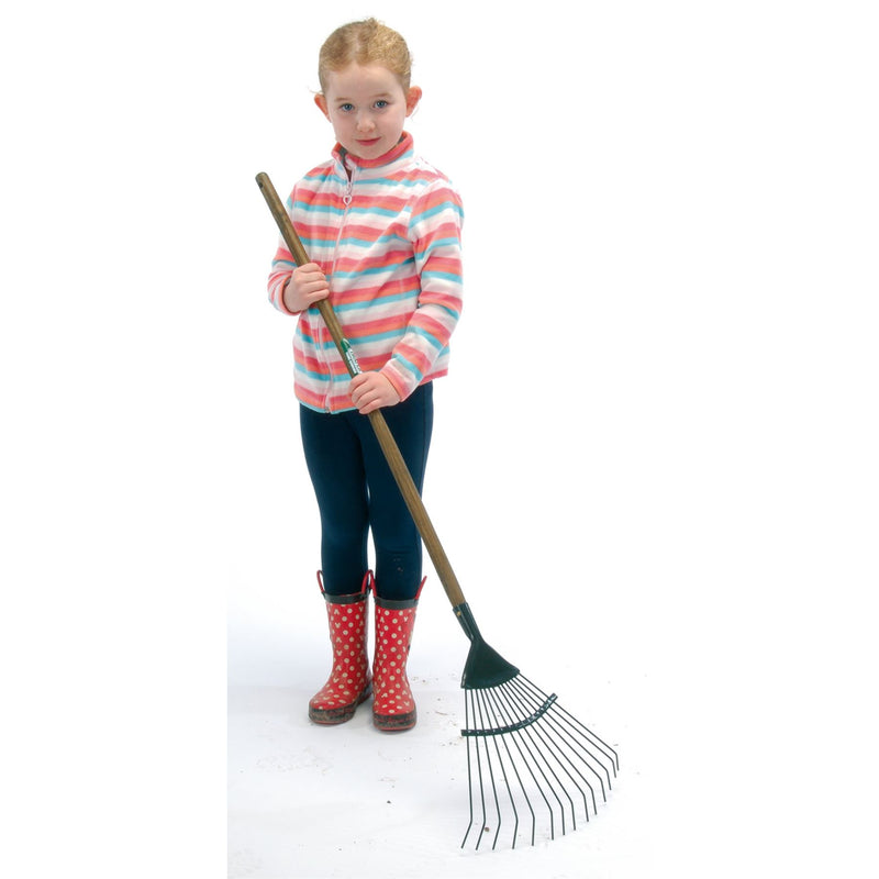 Draper Young Gardener Lawn Rake with Ash Handle 20688 Draper - Dynamic Drive