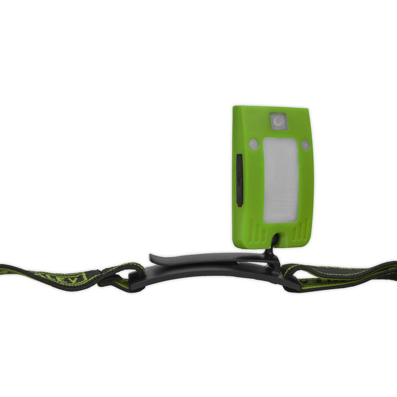Sealey Rechargeable Head Torch 2W COB LED Auto-Sensor Green LED360HTG Sealey - Dynamic Drive