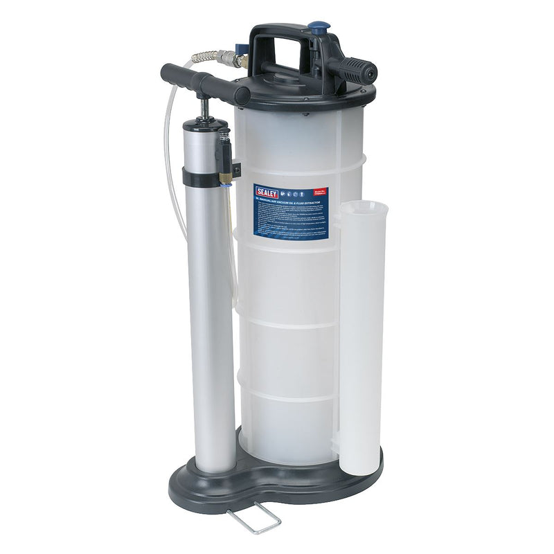 Sealey Vacuum Oil & Fluid Extractor Manual/Air 9L TP6904 Sealey - Dynamic Drive
