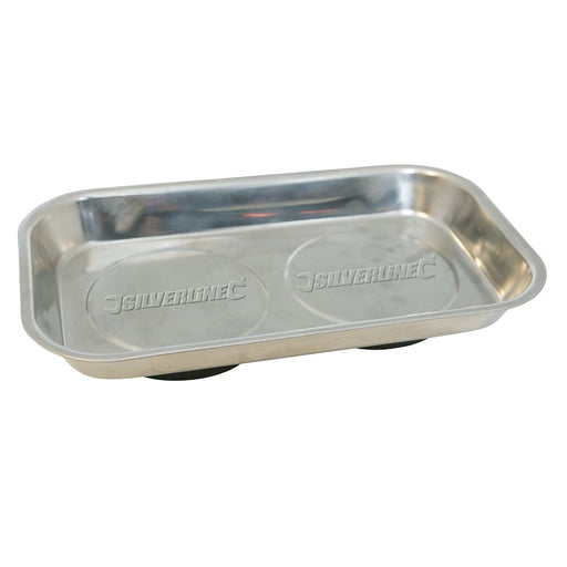 Silverline Magnetic Parts Tray 150 x 225mm Silverline - Dynamic Drive