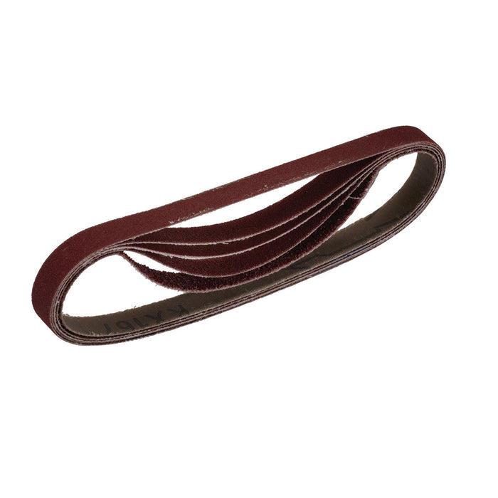 Draper Cloth Sanding Belt, 13 x 457mm, Assorted Grit (Pack of 5) 08693 Draper - Dynamic Drive