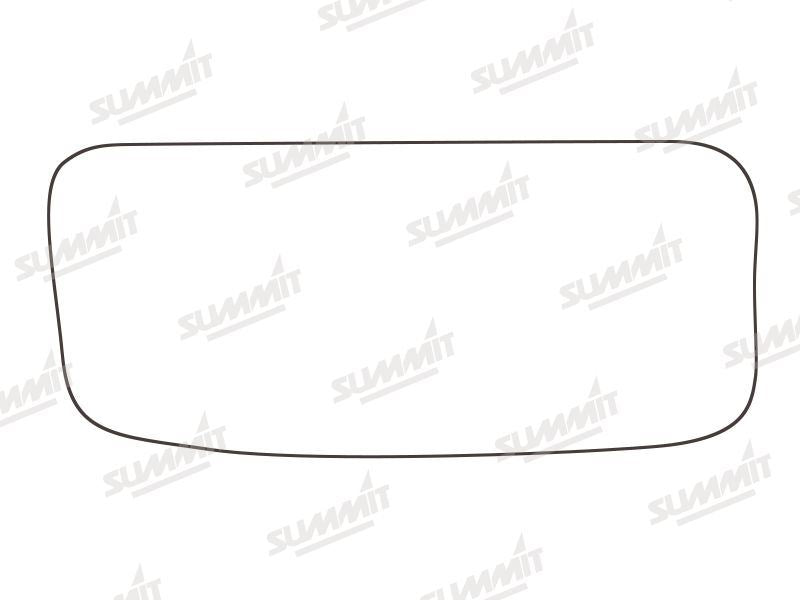 Summit Stick-On Commercial Lower Blind-Spot Mirror Glass fits Vauxhall Movano 98 to 04 RHS LHS Summit - Dynamic Drive