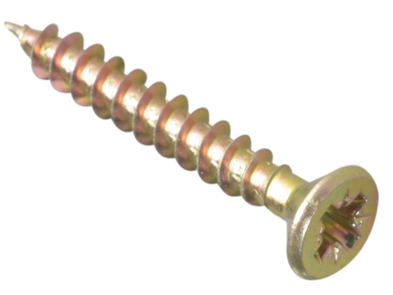Forgefix Multi-Purpose Pozi Compatible Screw CSK ST ZYP 4.0 x 30mm Forge Pack 30 ForgeFix - Dynamic Drive