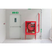 Sealey Safe Conditions Safety Sign Fire Exit (Down) Self-Adhesive Vinyl Sealey - Dynamic Drive